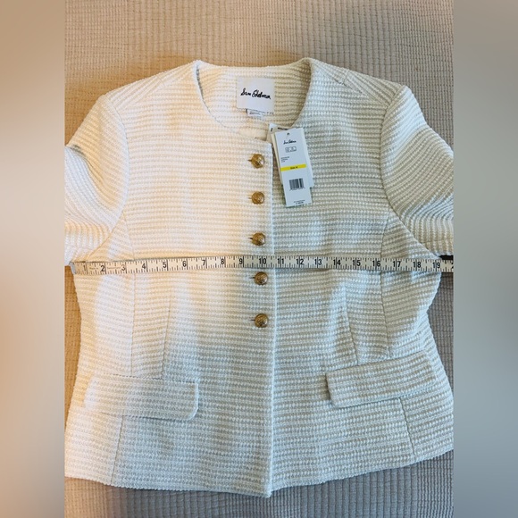 Sam Edelman Cream Textured Blazer NWT - Picture 11 of 11